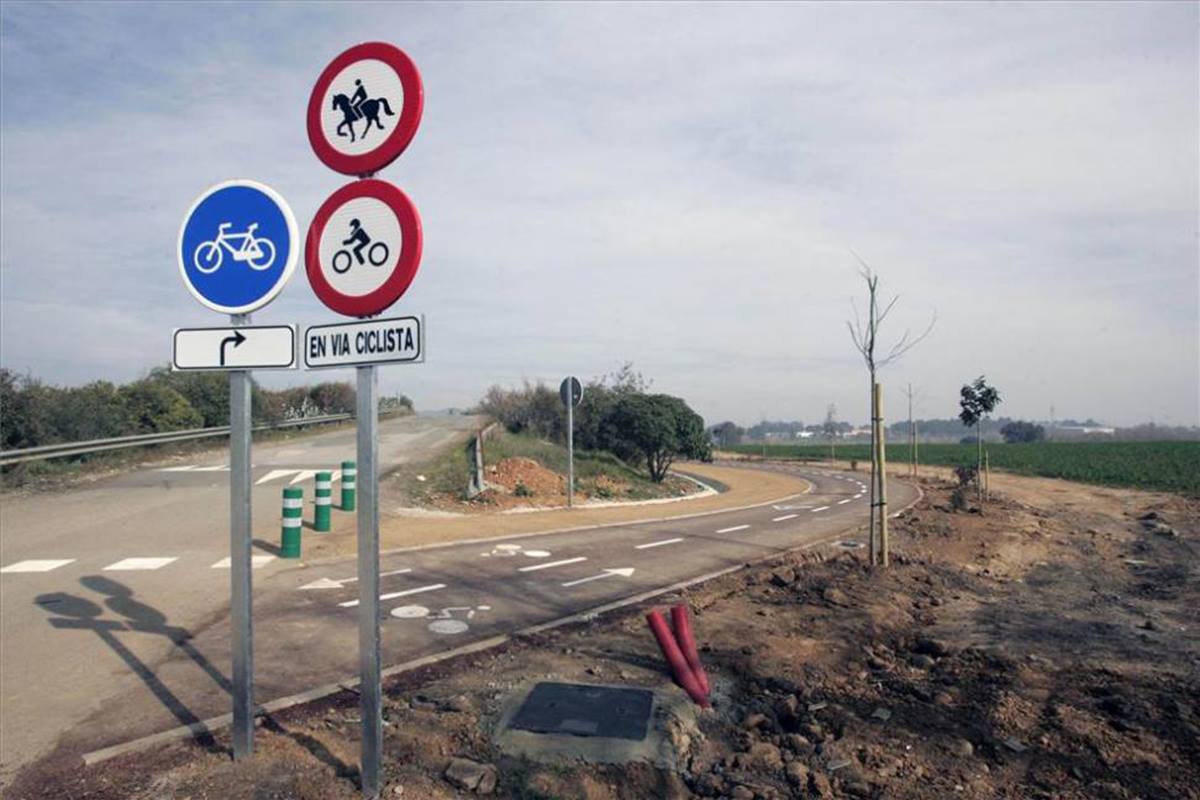 Entra en servicio el carril bici hasta Rabanales tras recuperar el entorno