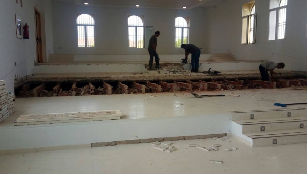 El Centro Cívico de Fátima, otra vez en obras