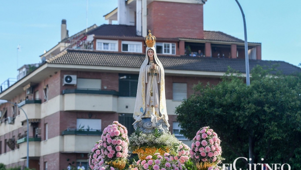 Flor de mayo, Virgen de Fátima