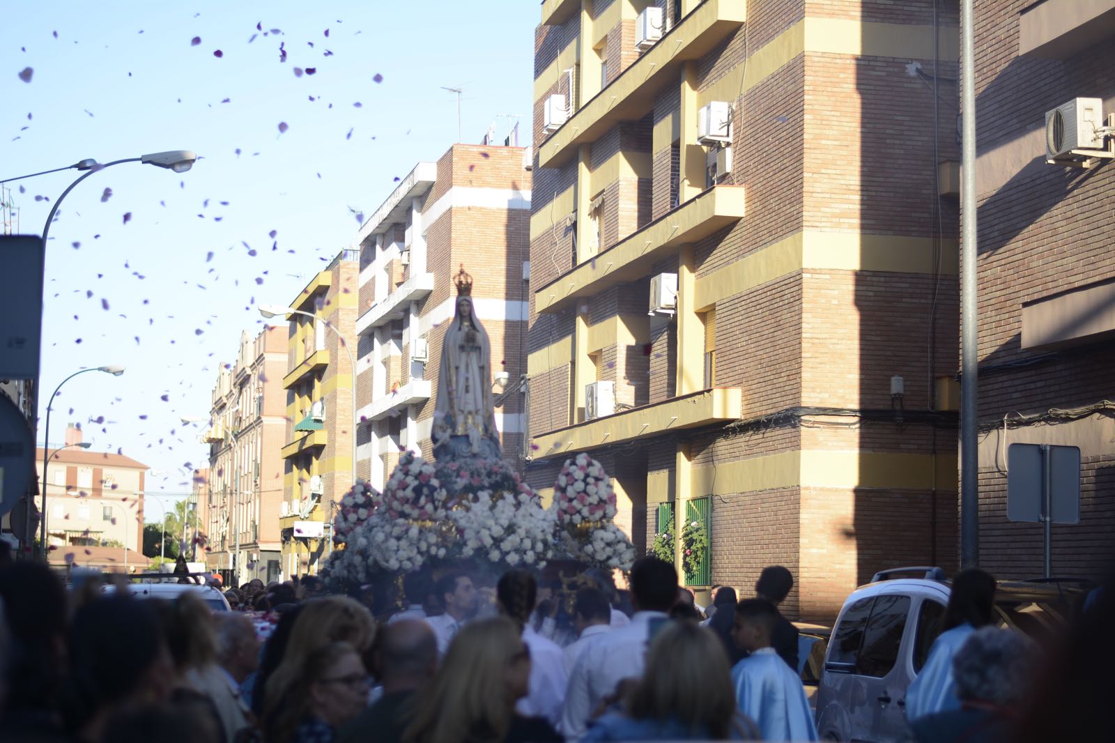La procesión de Fátima en imágenes