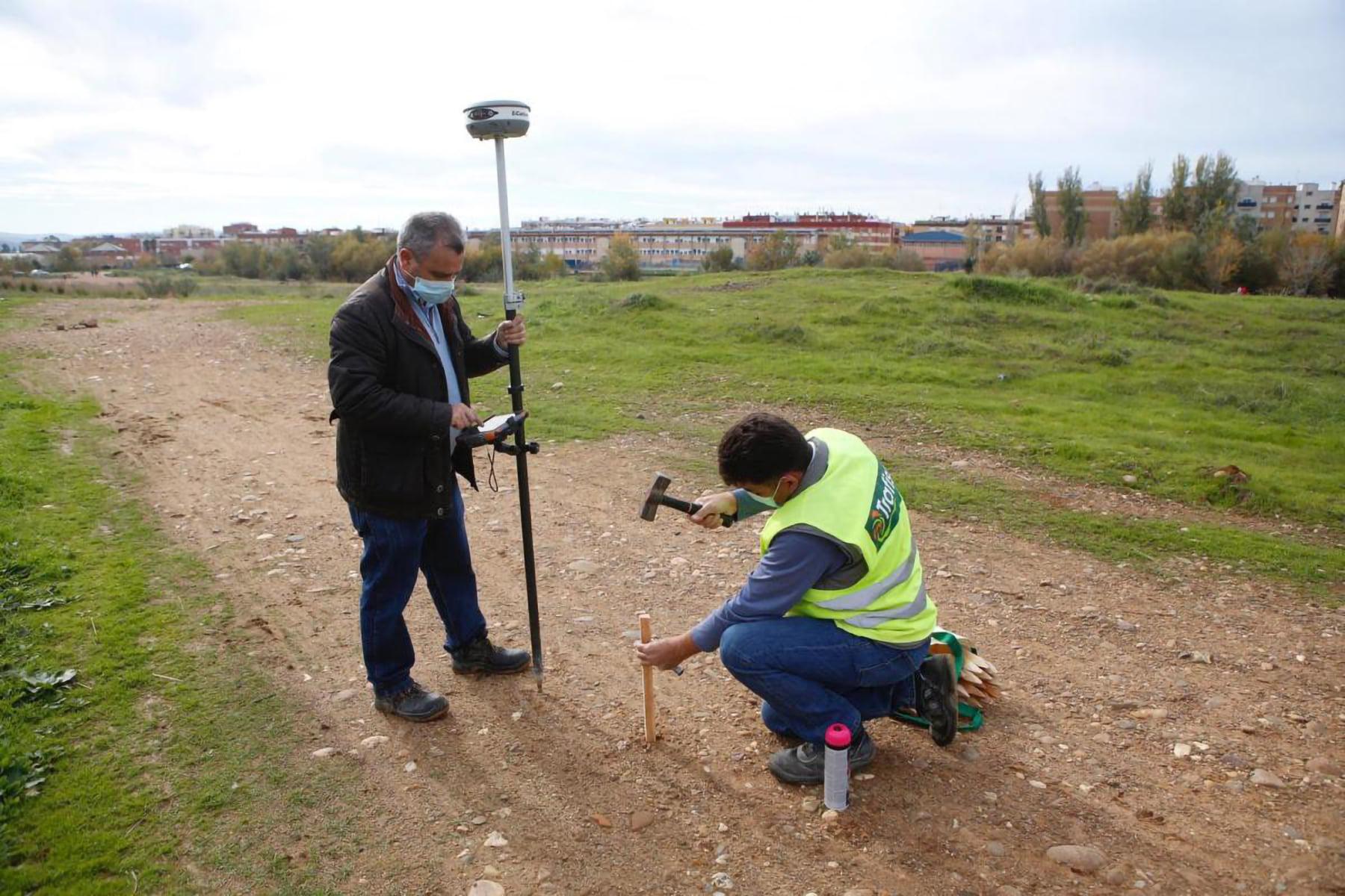 Las obras que dotarán al Parque de Levante de más de mil árboles empiezan con un plazo de ocho meses