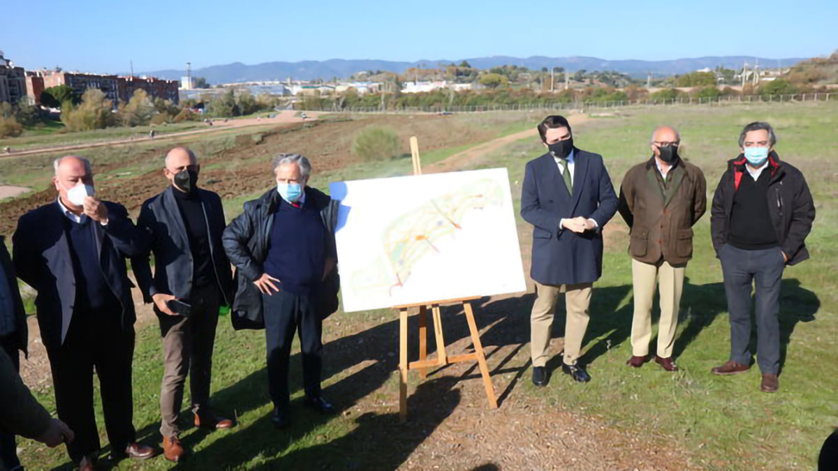 Arrancan las obras de la zona central del Parque de Levante en Córdoba