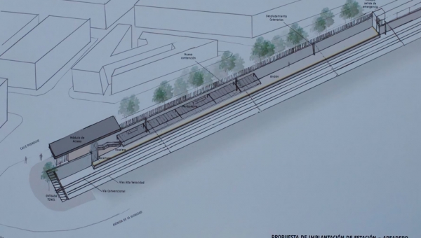 El alcalde espera que la estación de Levante-Fátima del Metrotrén &quot;se plasme en realidades&quot;