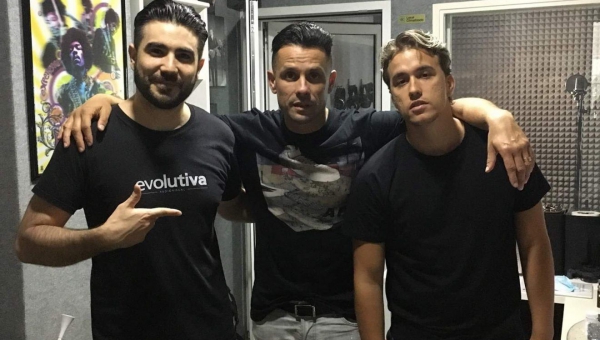 Frathos y Haze graban su nuevo vídeo en la Fuensanta y la música en el barrio de Fátima