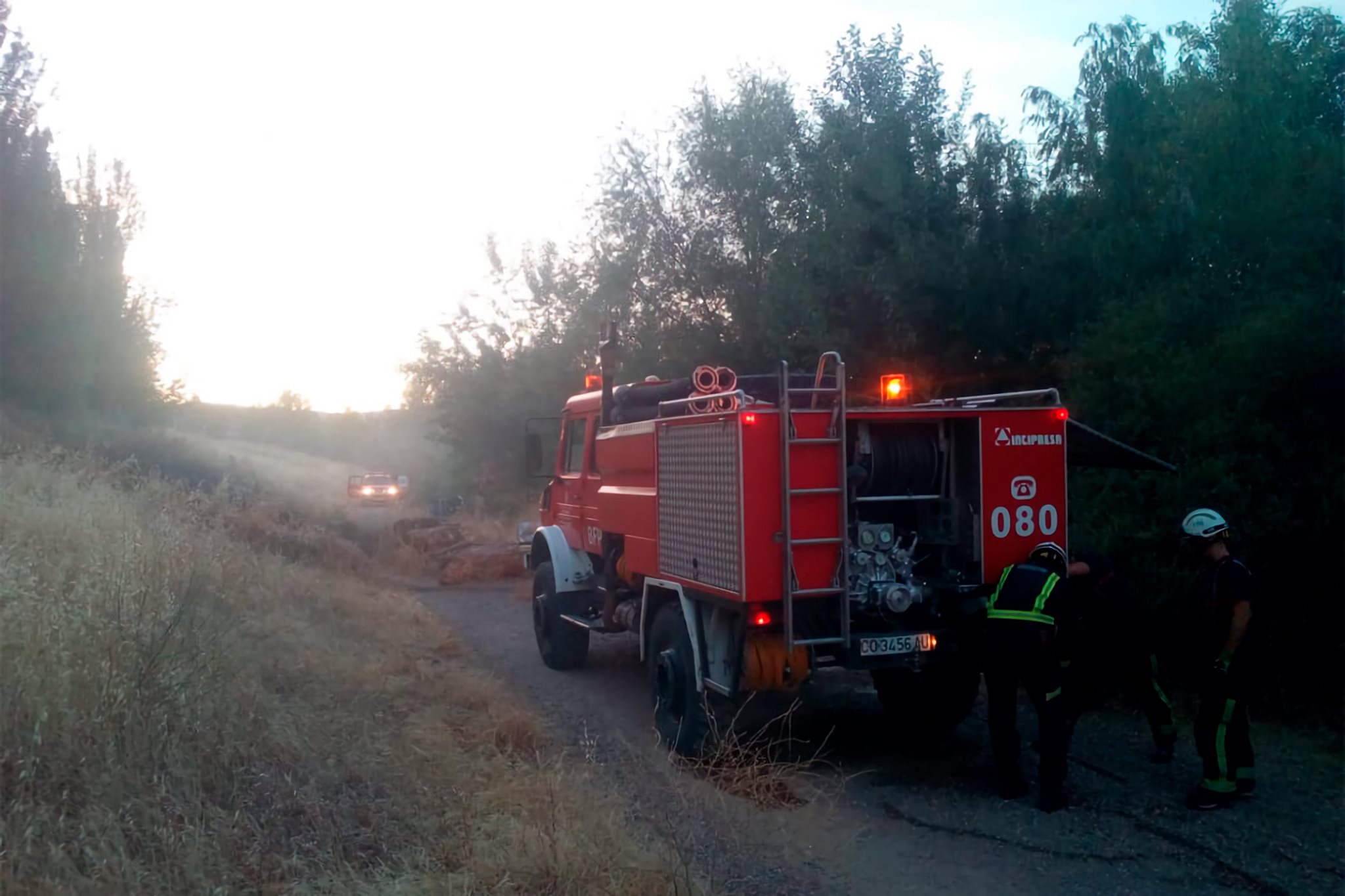 Tercer incendio en menos de dos semanas junto al instituto Gran Capitán