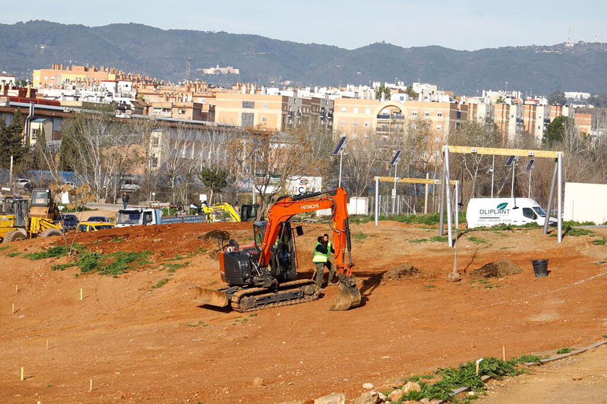 El Parque de Levante estará operativo al completo y abierto al público para el próximo mes de junio