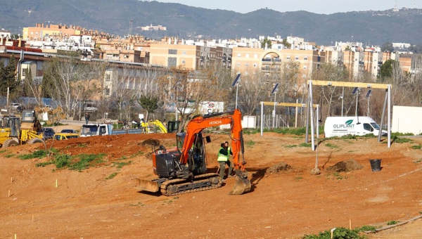 El Parque de Levante estará operativo al completo y abierto al público para el próximo mes de junio