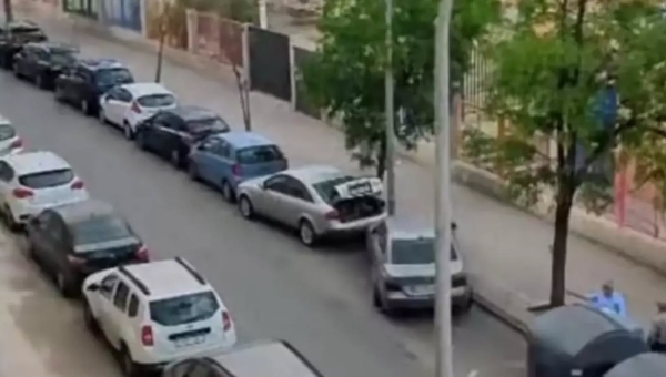 Un autobús provoca un choque en cadena en Fátima con seis vehículos afectados 