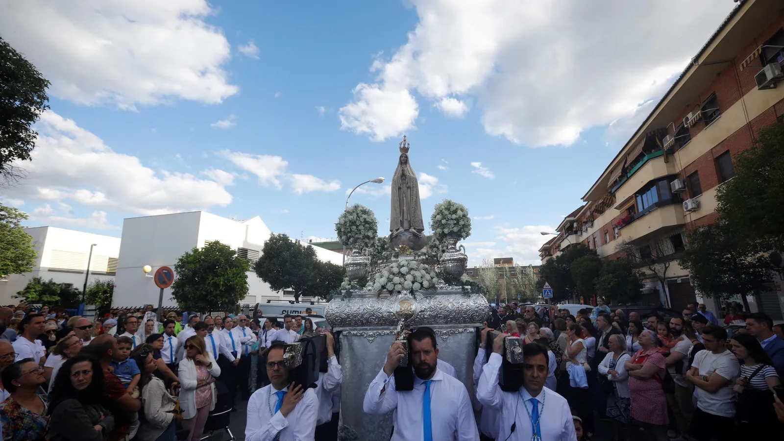 Horario y recorrido de la procesión de la Virgen de Fátima de Córdoba