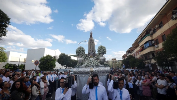 Horario y recorrido de la procesión de la Virgen de Fátima de Córdoba